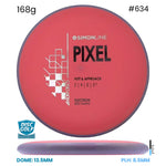 Disc Golf Warehouse Axiom Simon Line Pixel - Electron Soft Plastic Red/Black, Silver 168g