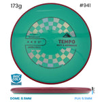 Disc Golf Warehouse Axiom Tempo - Neutron Soft Plastic Teal/Black, Silver 173g