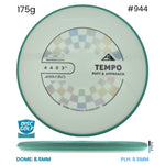 Disc Golf Warehouse Axiom Tempo - Neutron Soft Plastic White/Black, Rainbow Holo 175g