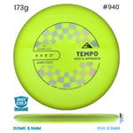 Disc Golf Warehouse Axiom Tempo - Neutron Soft Plastic Yellow/Black, Silver 173g