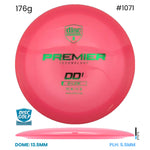 Disc Golf Warehouse Discmania DD1 - Premier Q-Line Plastic Pink/Green Metallic 176g