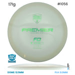 Disc Golf Warehouse Discmania FD - Premier Q-line Plastic Glow/Green Metallic 171g