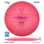 Disc Golf Warehouse Discmania FD - Premier Q-line Plastic Pink/Purple Metallic 173g
