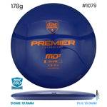 Disc Golf Warehouse Discmania MD3 - Premier Q-Line Plastic Blue/Red Metallic 178g