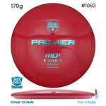 Disc Golf Warehouse Discmania MD3 - Premier Q-Line Plastic Red/Blue Metallic 179g