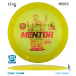 Disc Golf Warehouse Discmania Mentor - Active Premium Plastic Yellow/Red Metallic 174g