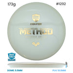 Disc Golf Warehouse Discmania Method - Neo Plastic White/Gold 173g