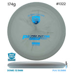 Disc Golf Warehouse Discmania P2 - D-Line Flex 2 Plastic White/Blue Metallic 174g