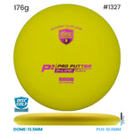 Disc Golf Warehouse Discmania P2 - D-Line Flex 2 Plastic Yellow/Purple Metallic 176g