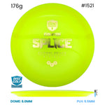 Disc Golf Warehouse Discmania Splice - Neo Plastic Yellow/Gold 176g