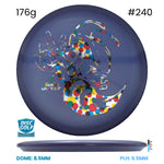 Disc Golf Warehouse Discraft Buzzz - Big Z Plastic Purple/#240/Multicolor 176g