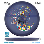 Disc Golf Warehouse Discraft Buzzz - Big Z Plastic Purple/#241/Multicolor 176g
