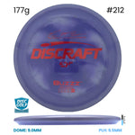 Disc Golf Warehouse Discraft Buzzz - ESP Plastic - Paul McBeth Signature Purple/Red Metallic 177g