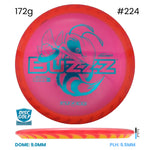 Disc Golf Warehouse Discraft Buzzz - FuZed Z Plastic (Buzzz Saw) Pink/#224/Blue Metallic 172g