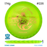 Disc Golf Warehouse Discraft Buzzz - FuZed Z Plastic (Buzzz Saw) Yellow/#226/Gold 174g