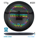 Disc Golf Warehouse Discraft Buzzz - Midnight Sparkle Plastic - Ricky Wysocki Ale Open Victory Edition Black/#201/Rainbow Holo 177g