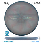 Disc Golf Warehouse Discraft Buzzz - Titanium Plastic Gray/#220/Silver 176g
