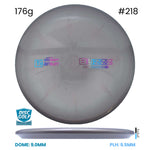 Disc Golf Warehouse Discraft Buzzz - Titanium Plastic Gray/Rainbow Holo 176g