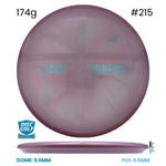 Disc Golf Warehouse Discraft Buzzz - Titanium Plastic Pink/Green Metallic 174g