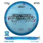 Disc Golf Warehouse Discraft Captains Caliber - Z Jawbreaker Plastic - Seppo Paju Signature Blue/Black 173g