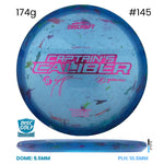 Disc Golf Warehouse Discraft Captains Caliber - Z Jawbreaker Plastic - Seppo Paju Signature Blue/Red Metallic 174g