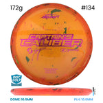 Disc Golf Warehouse Discraft Captains Caliber - Z Jawbreaker Plastic - Seppo Paju Signature Orange/Purple Metallic 172g