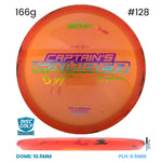 Disc Golf Warehouse Discraft Captains Caliber - Z Jawbreaker Plastic - Seppo Paju Signature Orange/Rainbow Holo 166g