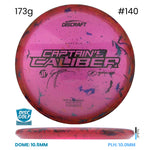 Disc Golf Warehouse Discraft Captains Caliber - Z Jawbreaker Plastic - Seppo Paju Signature Pink/#140/Black 173g