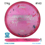 Disc Golf Warehouse Discraft Captains Caliber - Z Jawbreaker Plastic - Seppo Paju Signature Pink/Silver 174g