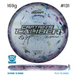 Disc Golf Warehouse Discraft Captains Caliber - Z Jawbreaker Plastic - Seppo Paju Signature White/Green Metallic, Black 169g