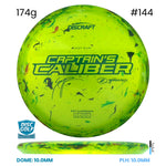 Disc Golf Warehouse Discraft Captains Caliber - Z Jawbreaker Plastic - Seppo Paju Signature Yellow/Green Metallic 174g