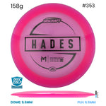 Disc Golf Warehouse Discraft Hades - Paul McBeth Z Lite Plastic Pink/Black 158g