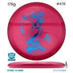 Disc Golf Warehouse Discraft Luna - Paul McBeth Big Z Pink/Blue Metallic 176g