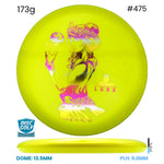 Disc Golf Warehouse Discraft Luna - Paul McBeth Big Z Yellow/Multicolor 173g