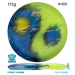 Disc Golf Warehouse Discraft Luna - Paul McBeth Z Fly Dye Plastic Gold 173g