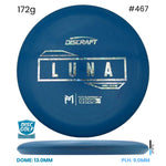 Disc Golf Warehouse Discraft Luna - Putter Line Hard Blue/Silver 172g