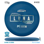 Disc Golf Warehouse Discraft Luna - Putter Line Hard Blue/Silver 172g