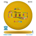 Disc Golf Warehouse Discraft Luna - Putter Line Hard Yellow/Rainbow Holo 173g