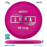 Disc Golf Warehouse Discraft Luna - Putter Line Soft Pink/Silver 171g