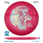Disc Golf Warehouse Discraft Predator - Big Z Red/Silver, Holographic 174g