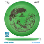 Disc Golf Warehouse Discraft Raptor - Big Z Plastic Green/Black 174g