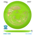 Disc Golf Warehouse Discraft Raptor - Big Z Plastic Green/Gold 172g