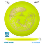 Disc Golf Warehouse Discraft Raptor - Big Z Plastic Yellow/Gold 174g