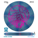 Disc Golf Warehouse Discraft Roost - CT Swirl Plastic - Chris Dickerson Signature Blue/Purple Metallic 172g