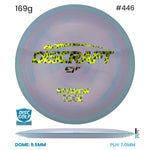 Disc Golf Warehouse Discraft Scorch - ESP Plastic Blue/Green Metallic, Black 169g