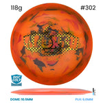 Disc Golf Warehouse Discraft Scorch - Light Weight Jawbreaker Plastic Orange/#302/Multicolor 118g