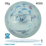 Disc Golf Warehouse Discraft Scorch - Light Weight Jawbreaker Plastic White/#305/Silver 118g