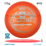 Disc Golf Warehouse Discraft Terminator - Z Plastic - First Run Orange/Silver 175g