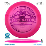 Disc Golf Warehouse Discraft Terminator - Z Plastic - First Run Pink/Purple Metallic 176g