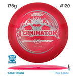 Disc Golf Warehouse Discraft Terminator - Z Plastic - First Run Red/Silver 176g